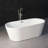 67" x 32" Freestanding Soaking Acrylic Bathtub-99334594-50729804