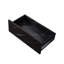 Table basse haute DEL 14,57 po, tables basses modernes pour le salon, table basse avec rangement, petite table basse, table centrale en bois avec 2 tiroirs et tablette latérale ouverte