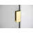 Vela 34 in. x 58.25 in. Frameless Single Fixed Bath Panel-33731946