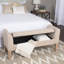 Alaitz Polyester Upholstered Storage Bench-24748772