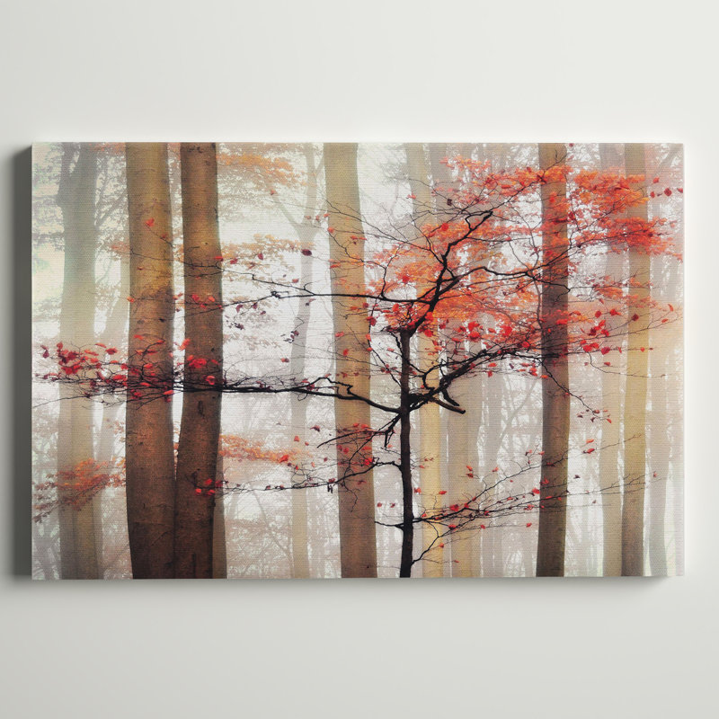 Benika " Linen Landscape " by Nan, 18" H x 27" W x 1.5" D