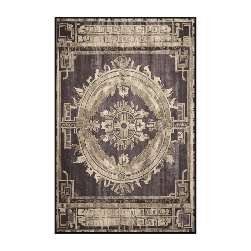 Temple Shadows Rug, Rectangle 8' x 10'