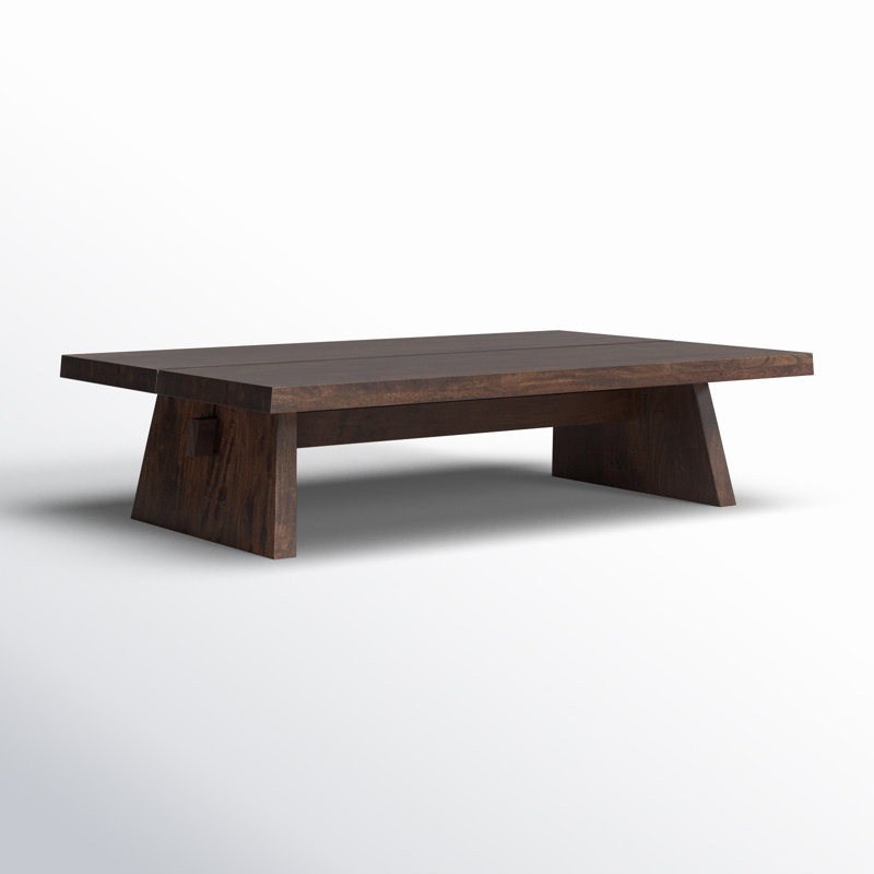 Carlo Acadia 58" Coffee Table In Coffee Bean