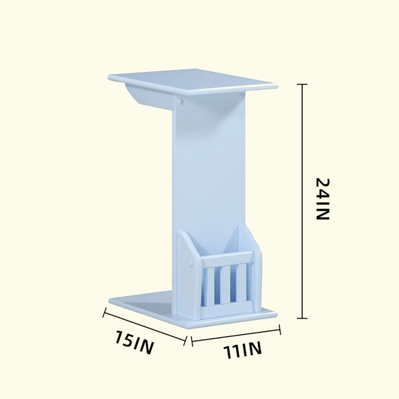 Frierson End Table, Blue