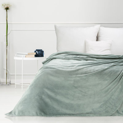 Polyester No Pattern Bedspread
