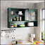 Armoire murale en verre à quatre portes pour un rangement efficace et une présentation élégante, parfaite pour l'organisation à la maison