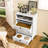 Anti-Skid Elevated Feeder, Pet Feeder Station-107667488