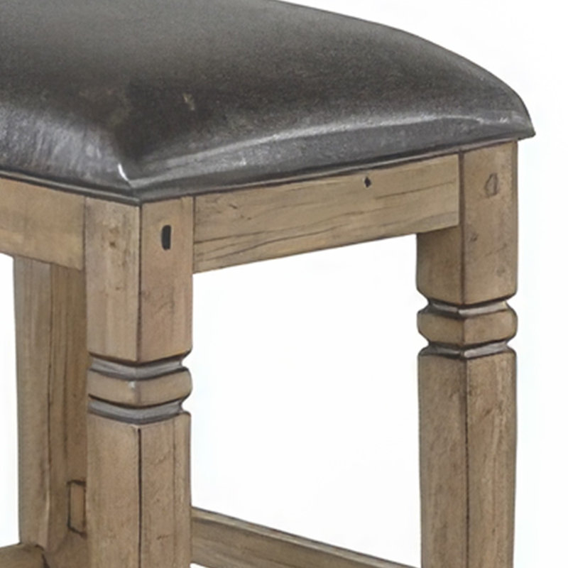 Tabouret de comptoir rembourré 30 po Yael