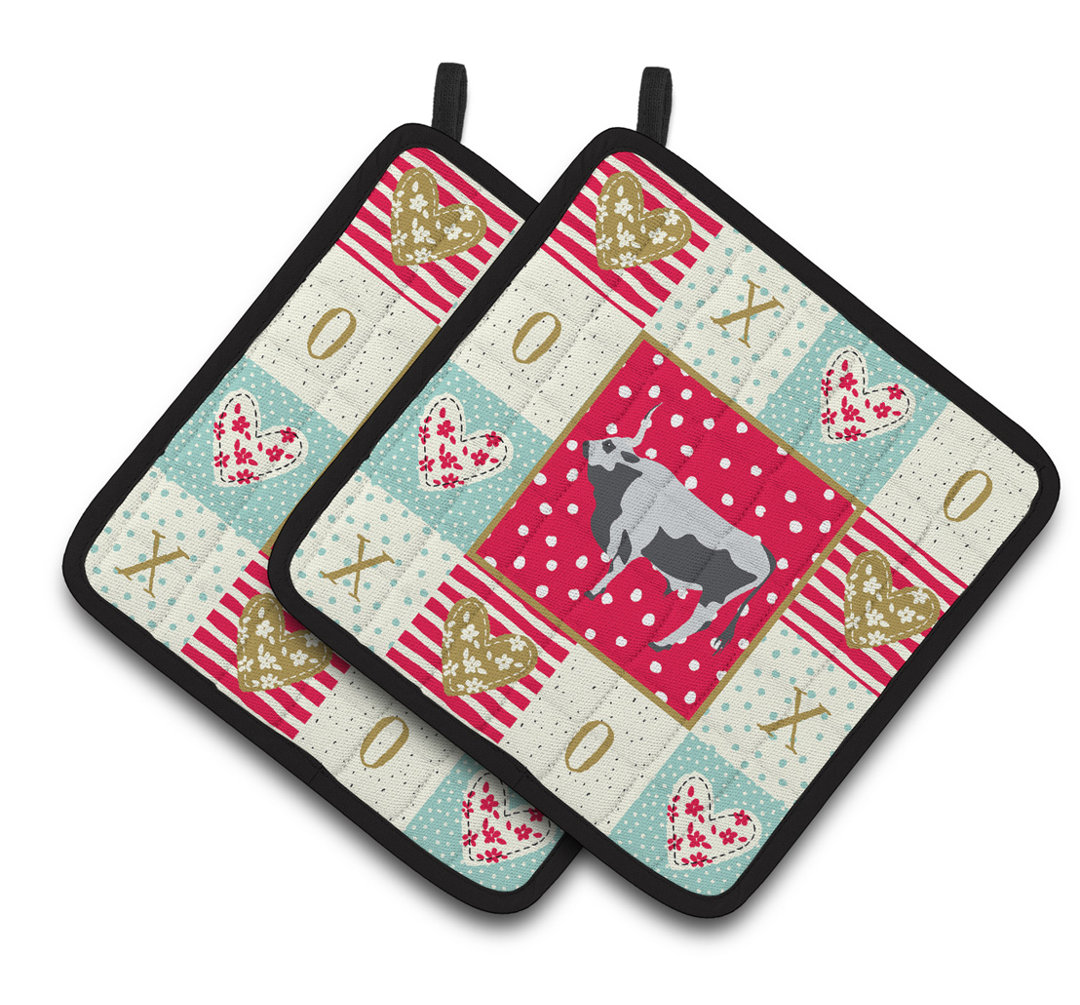 Caroline's Treasures Polyester Potholder Set Caroline's Treasures