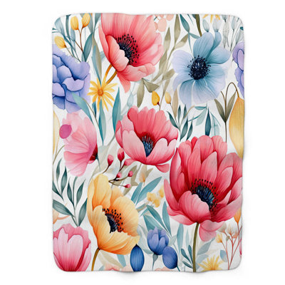 Jeté Kaleidoscope Blossom Burst - 1 pièce Sherp Premium