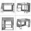 Lit mezzanine Wood Gaming-1908179022