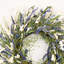 Couronne florale 24 po avec fleurs et fleurs-1187192125