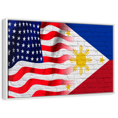 USA And Philippines Flag