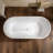 67'' x 31.5'' Soaking Acrylic Bathtub-74765261