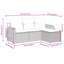  Ensemble de canapé de patio gris-764701701