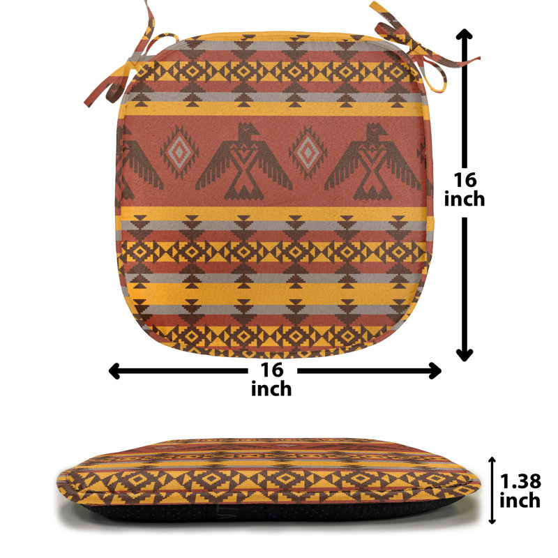Outdoor 16'' Dining Chair Seat Cushion