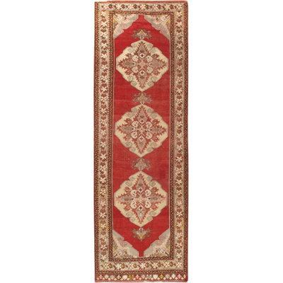 Vintage One-of-a-Kind 3'7" X 10'8" Area Rug