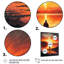 Regarder un coucher de soleil magnifique au bord du lac I - reproduction-87371733-87371730