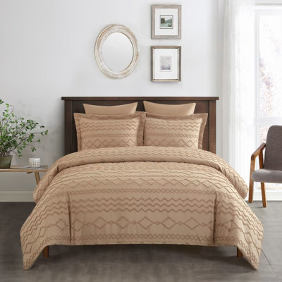 Ensemble de housse de couette 100% coton percale 