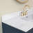 48" Solid Surface Backsplash In White