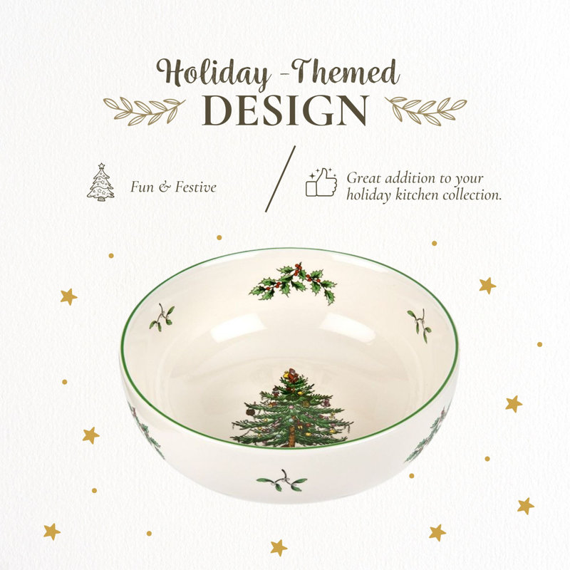 Spode Christmas Tree Individual Bowl 7"