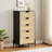 Modern Dresser, 5-Drawer Tall Storage Unit For Bedroom, Living Room, Hallway, And Office-1568243317