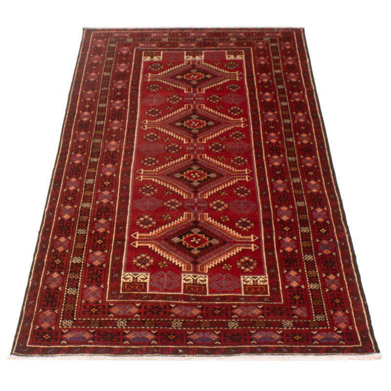 Baluch Performance Hand Knotted Wool Rug