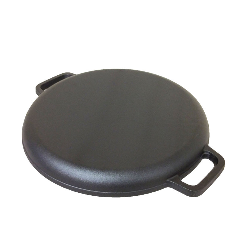 Cuisiland Non-Stick Cast Iron 14'' Pizza Pan