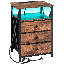 Metal Bedside Table-1753395431