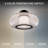 Doma Dimmable LED Semi-Flush Mount With Built in Color Temperature Adjustability Switch From 2700K/3000K/3500K/4000K-121089307