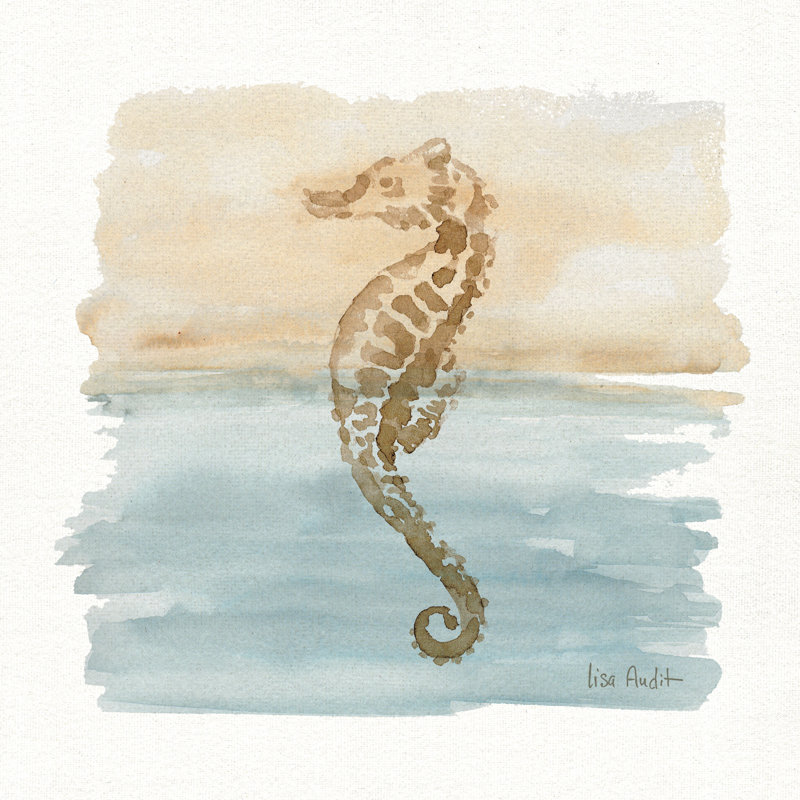 Sable et mer IV, H 36 po x l 36 po