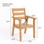 Chaises de salle à manger d'extérieur en PEHD toutes saisons (ensemble de 2)-1776969485