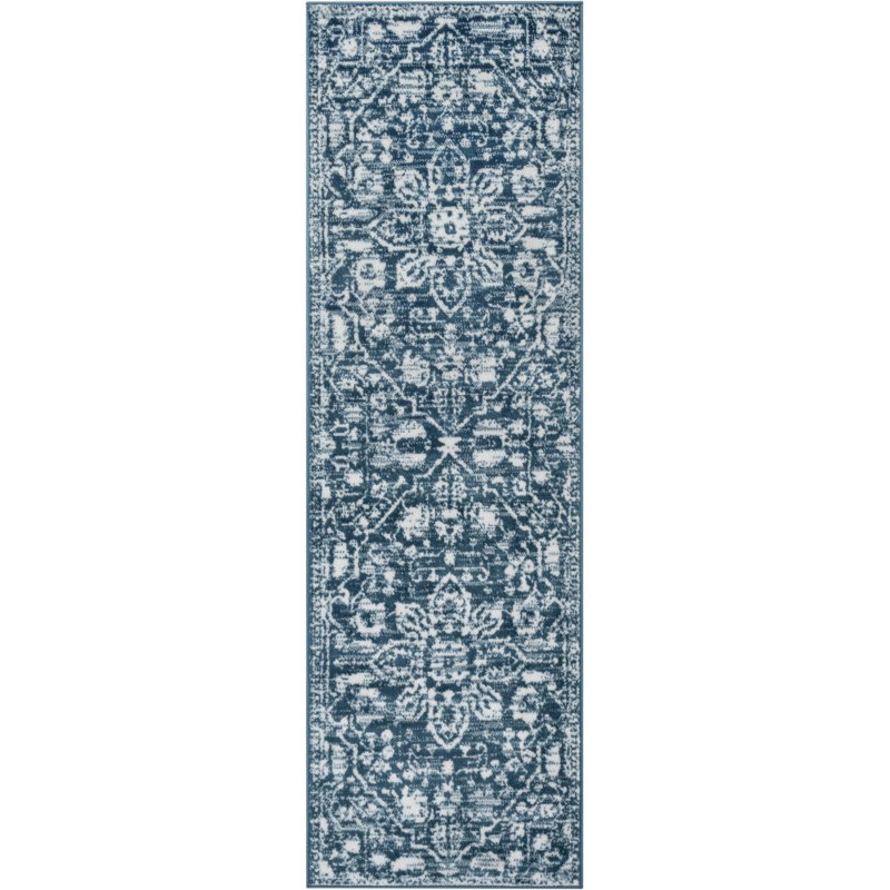 Dazzle Oriental Synthetic Area Rug, Runner 67 x 220cm