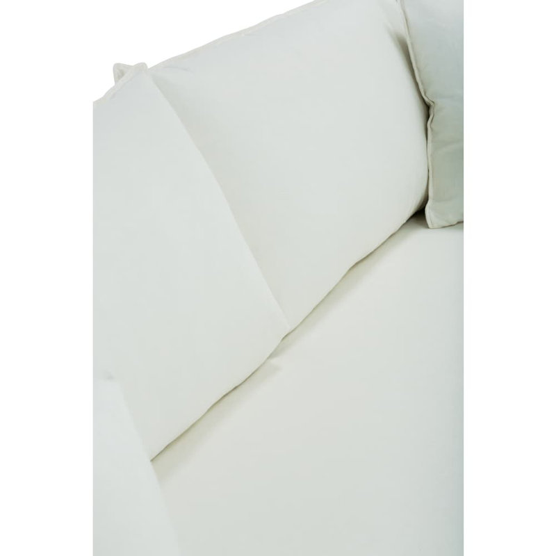 Alana Slipcovered Sofa, Chalk White Linen