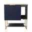Meuble-lavabo autoportant de 30 pouces avec lavabo en résine, 30 x 18 (BVA 01130NB-1)