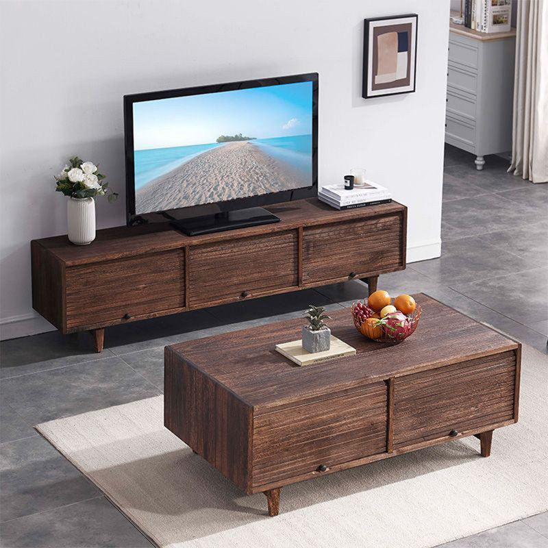 Nouveau meuble télé Paulownia