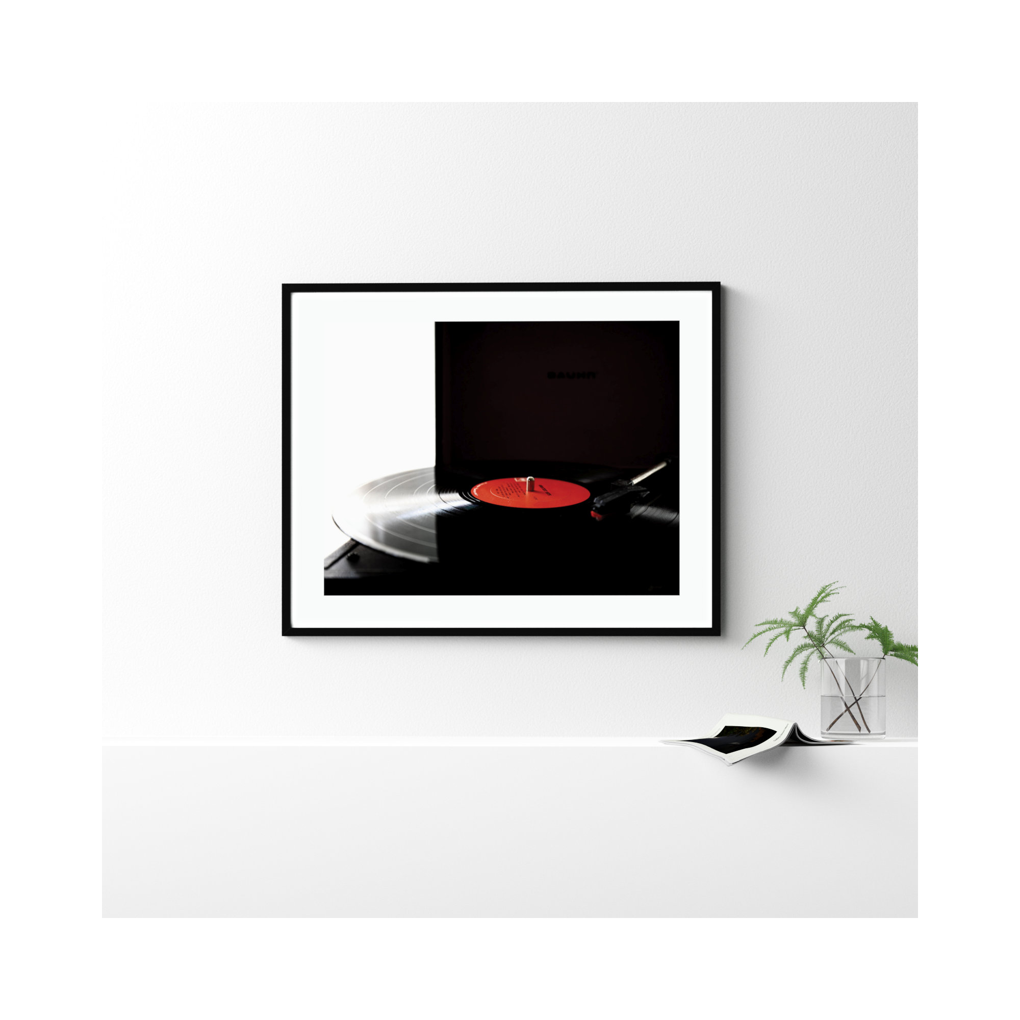 Spin by Alicia Abla, Black Framed, 33.25" H x 41.25" W x 0.8" D