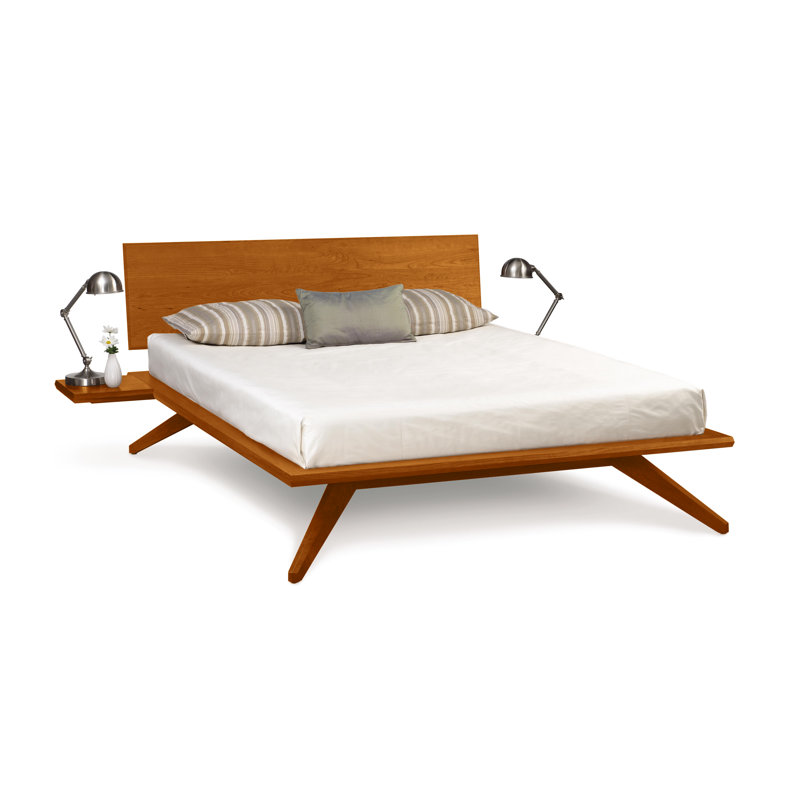 Astrid Platform 2 Piece Bedroom Set, Autumn Cherry, Queen