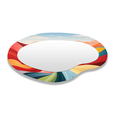 Miroir mural Minimalist Country Side Rolling II
