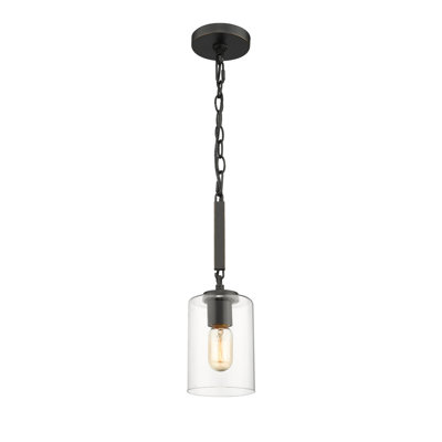 Leithgow 1 - Light Black Single Pendant
