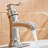 Single-Hole Single-handle Bathroom Faucet with Drain Assembly-70855235