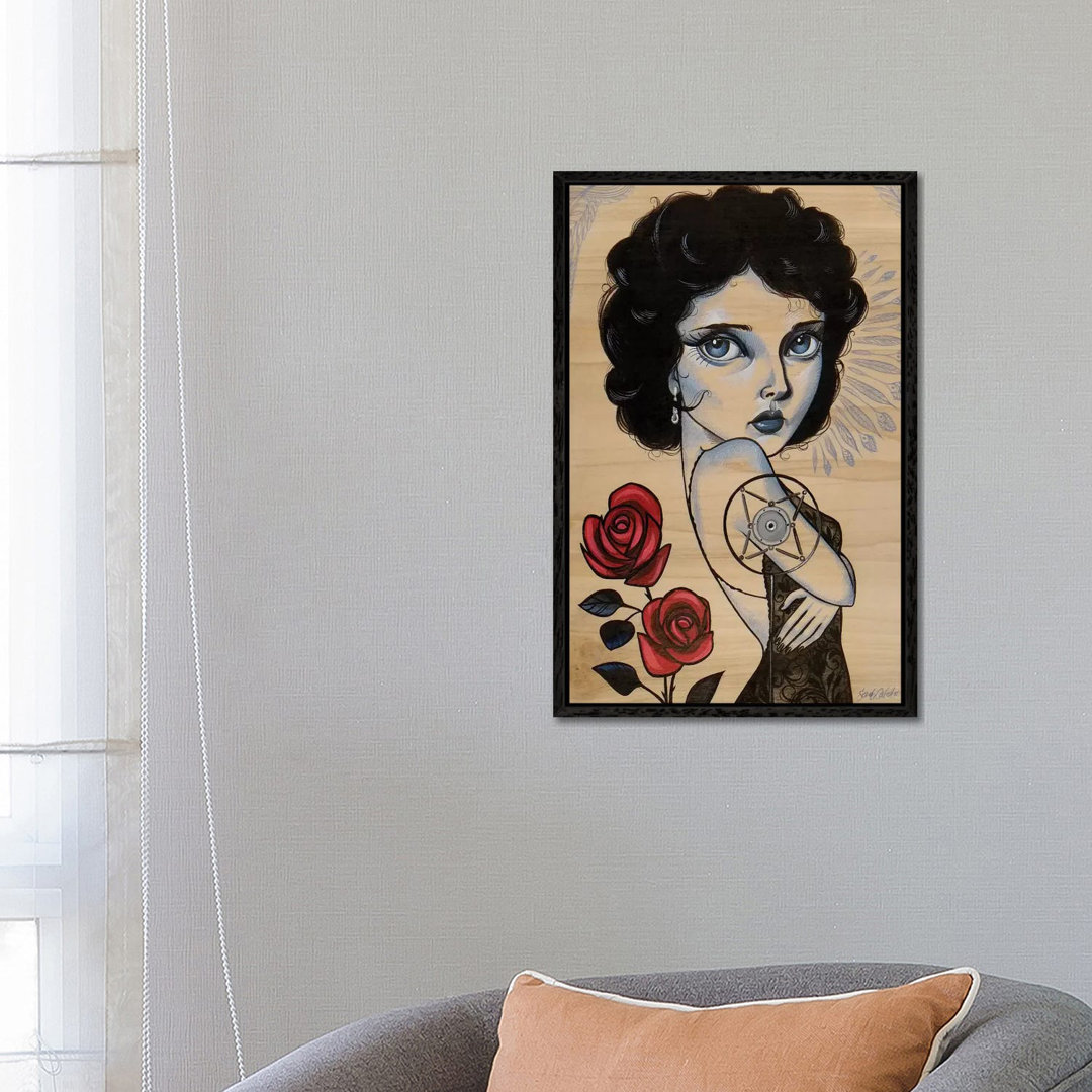 Blue Velvet von Sandi Calistro - Galerie-verpackte Leinwand Giclée