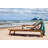 Diuna Outdoor Teak Wood Chaise Lounge