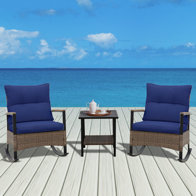 Fakete 2 - Person Outdoor Seating Group with Cushions