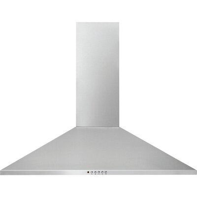 35"" 400 CFM Convertible Wall Mount Range Hood in Sliver -  Frigidaire, FCRG3015AB