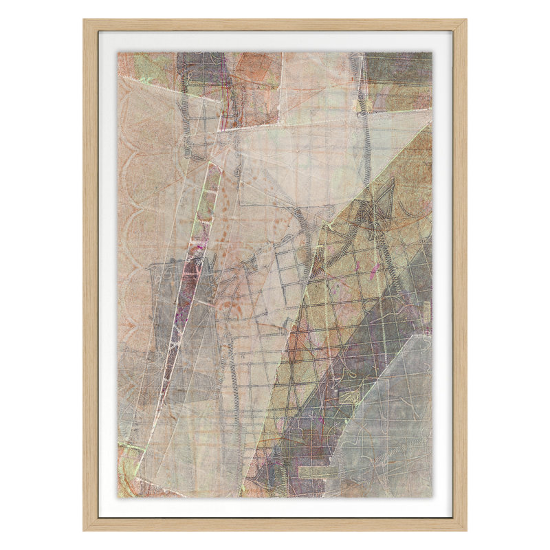 Hungerford Print by Susan Smereka, 20" H x 15" W x 1.5" D, Nordic Oak