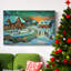 Christmas Holiday Arts - Toile tendue avec châssis XMA171355-872351948