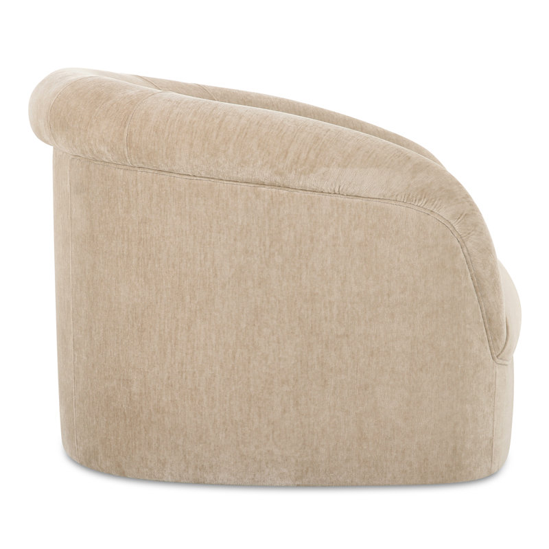  Arthur Upholstered Armchair, Beige Performance Chenille