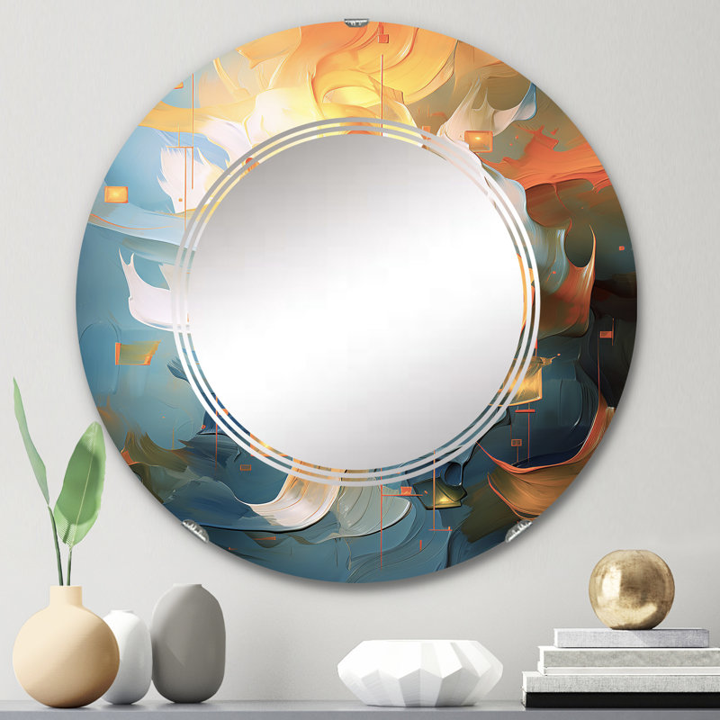 Miroir mural Catoe, 24 po x 24 po