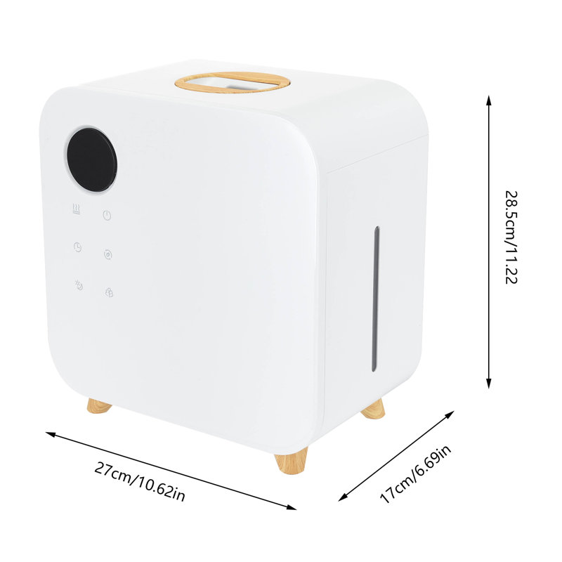 SUNYOU Cool Mist Ultrasonic Tabletop Humidifier with Adjustable Humidistat for 322.92 Cubic Feet